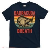 Barracuda Breath Funny Fishing T-Shirt thumb 0