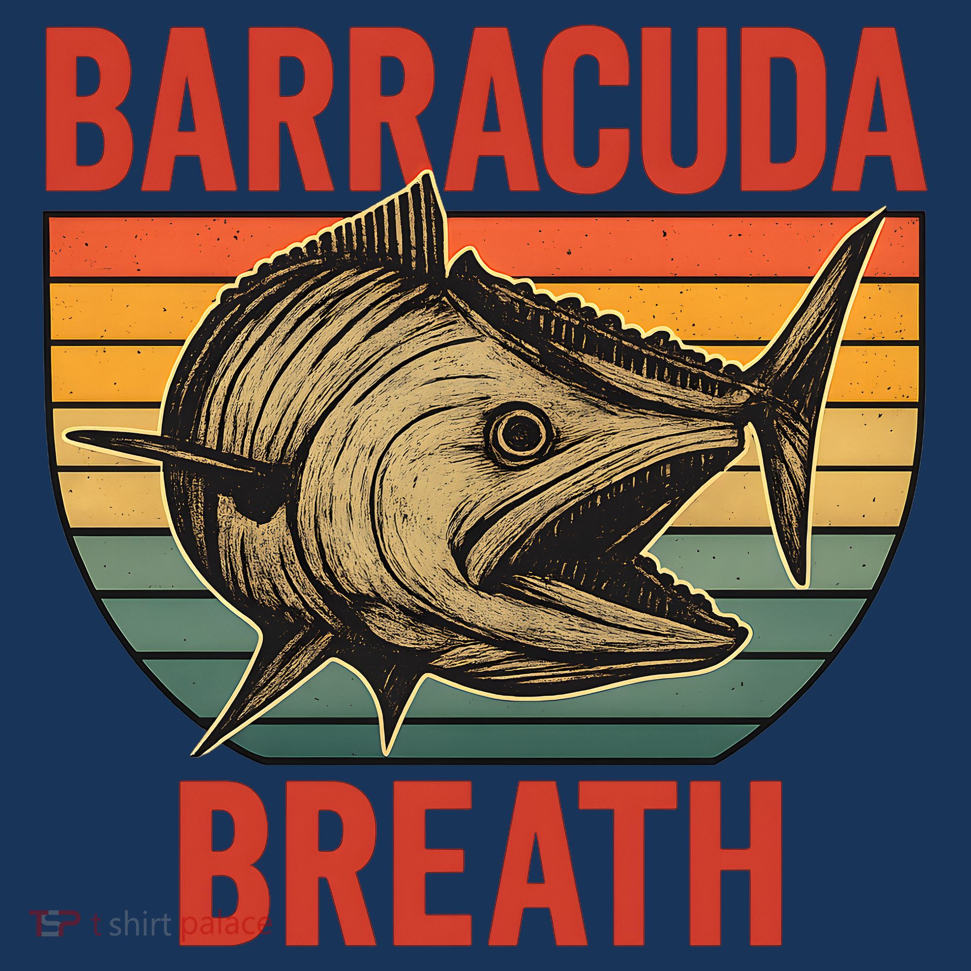 Barracuda Breath Funny Fishing Visor