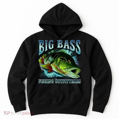 Big Bass Fishing Hoodie