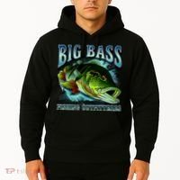 Big Bass Fishing Hoodie thumb 2