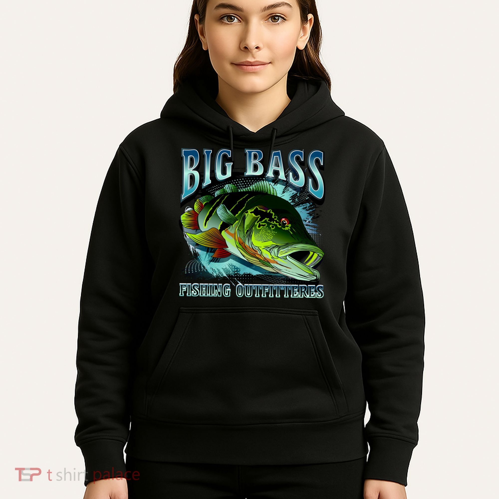 Big Bass Fishing Hoodie