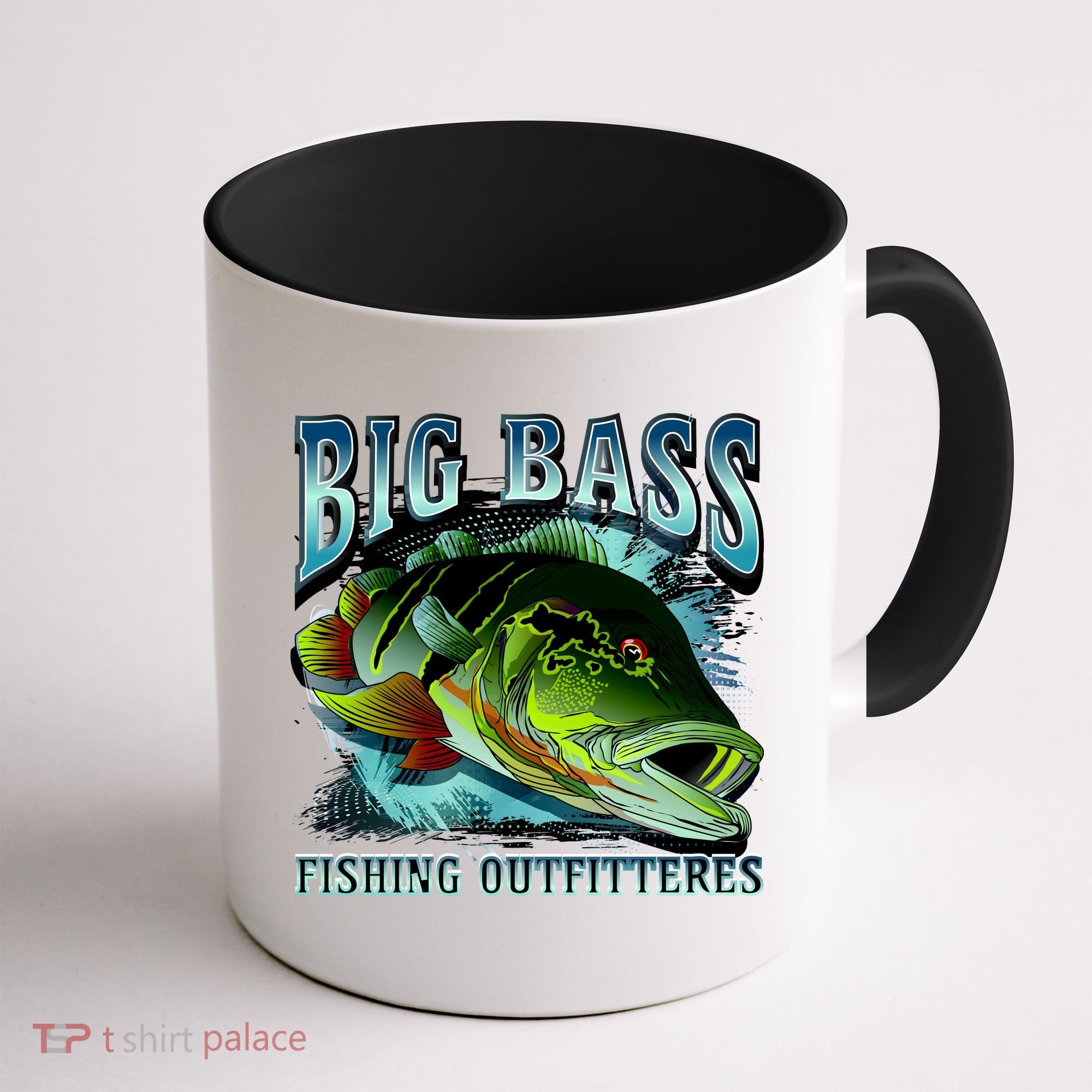 Big Bass Fishing Coffee Mug