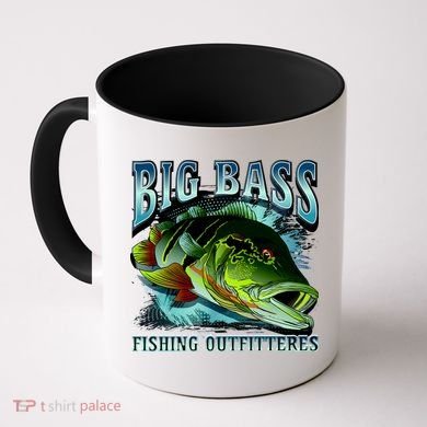 Big Bass Fishing Coffee Mug