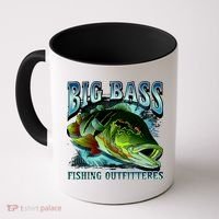 Big Bass Fishing Coffee Mug thumb 0