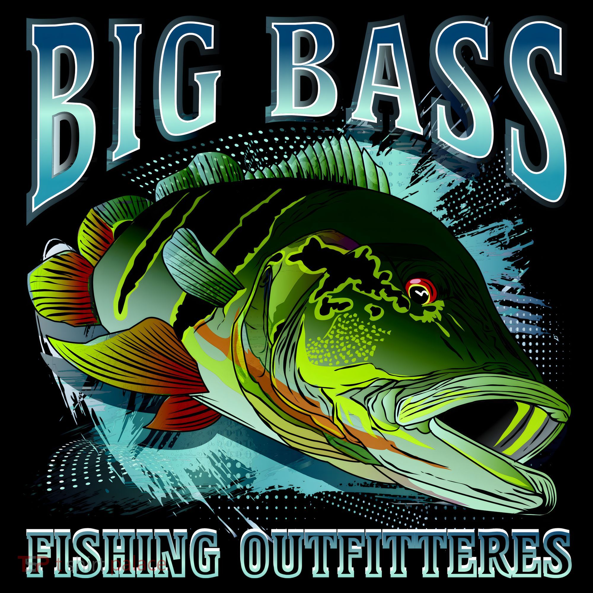 Big Bass Fishing Women's Hoodie