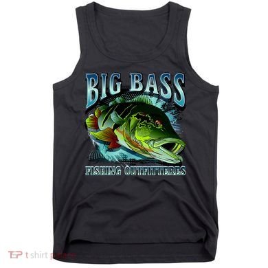 Big Bass Fishing Tank Top