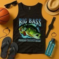 Big Bass Fishing Tank Top thumb 4