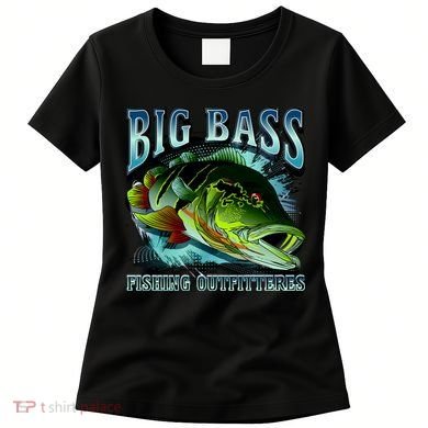 Big Bass Fishing Women's T-Shirt
