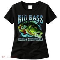 Big Bass Fishing Women's T-Shirt thumb 0