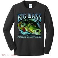 Big Bass Fishing Kids Long Sleeve Shirt thumb 0