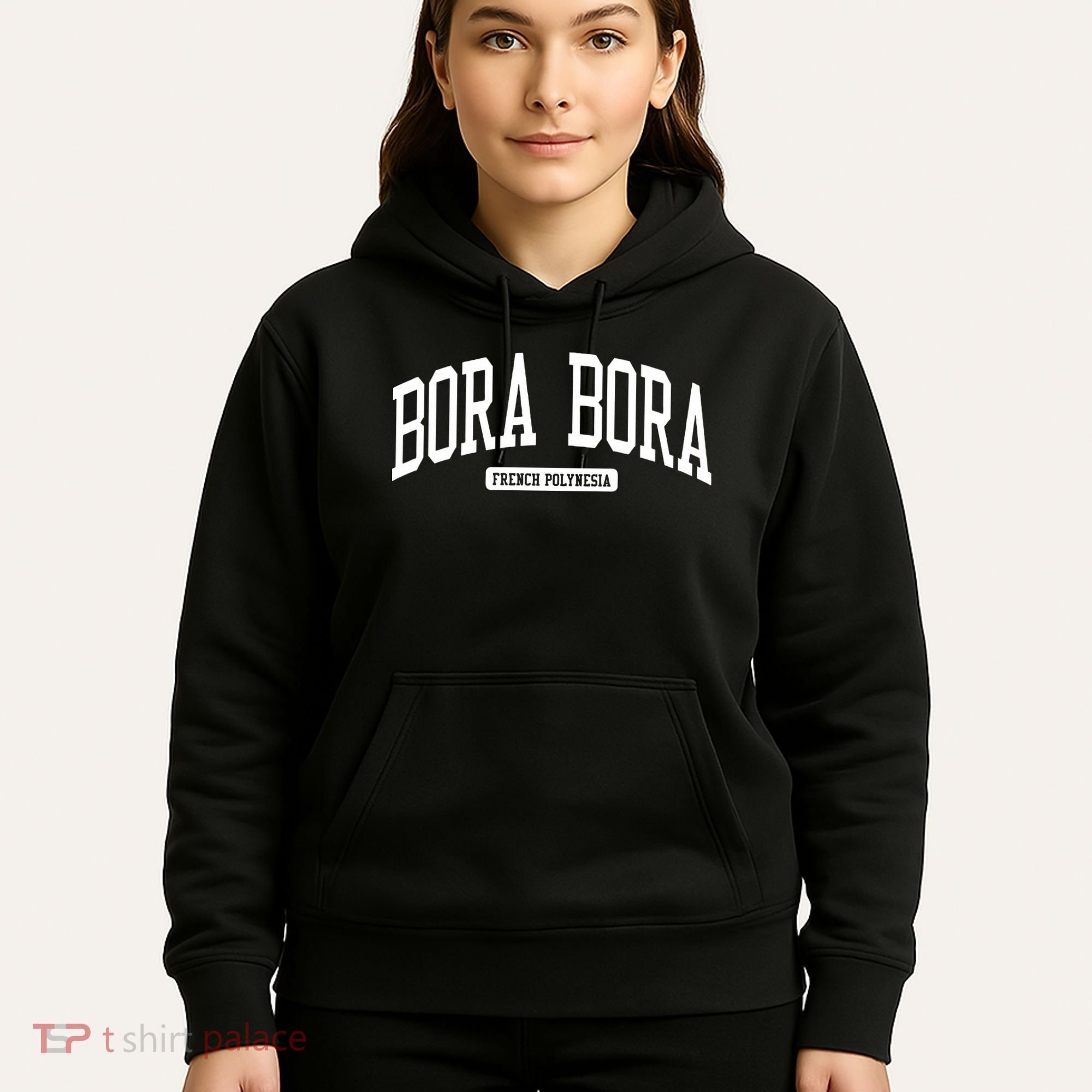 Bora Bora French Polynesia College Hoodie