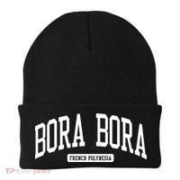 Bora Bora French Polynesia College Beanie thumb 0