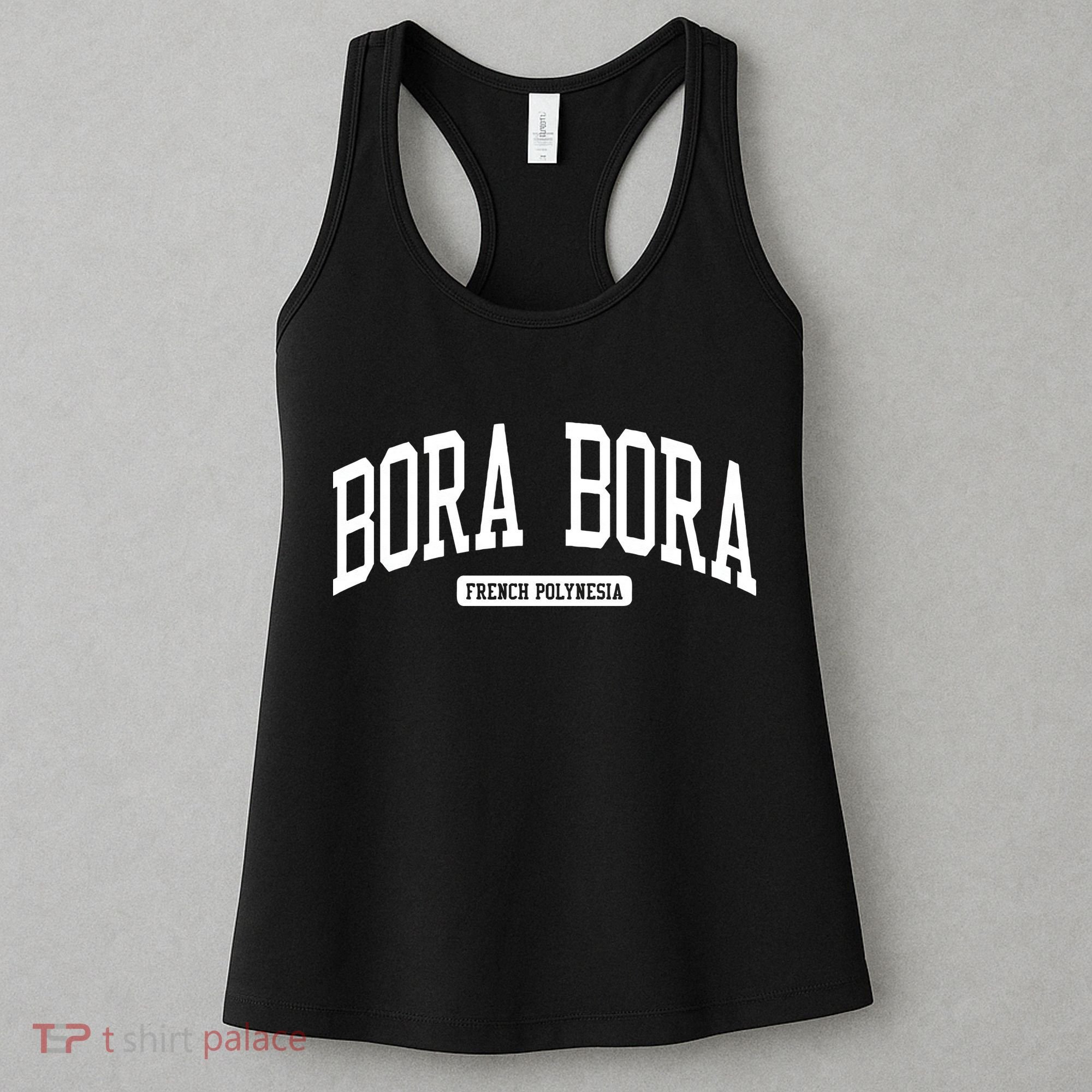 Bora Bora French Polynesia College Women's Tank Top