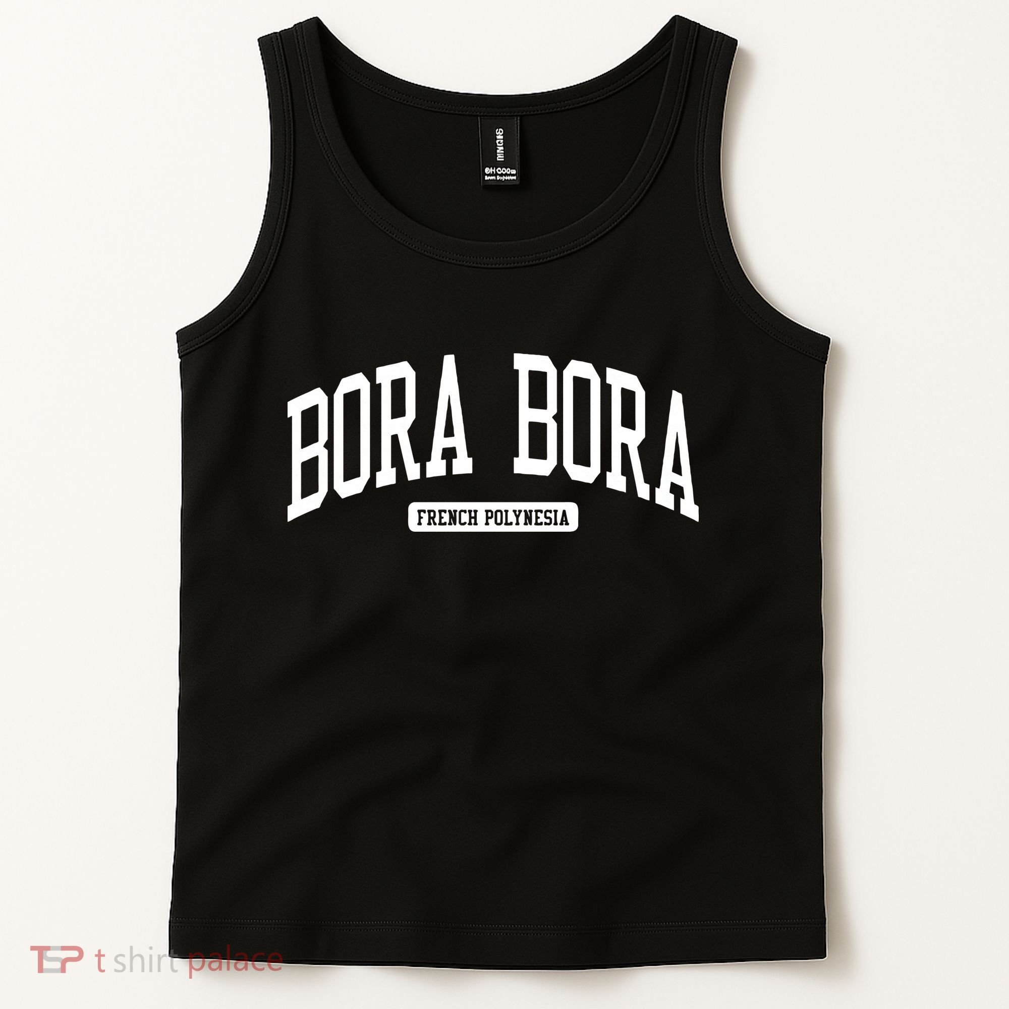 Bora Bora French Polynesia College Tank Top