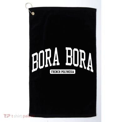 Bora Bora French Polynesia College Golf Towel