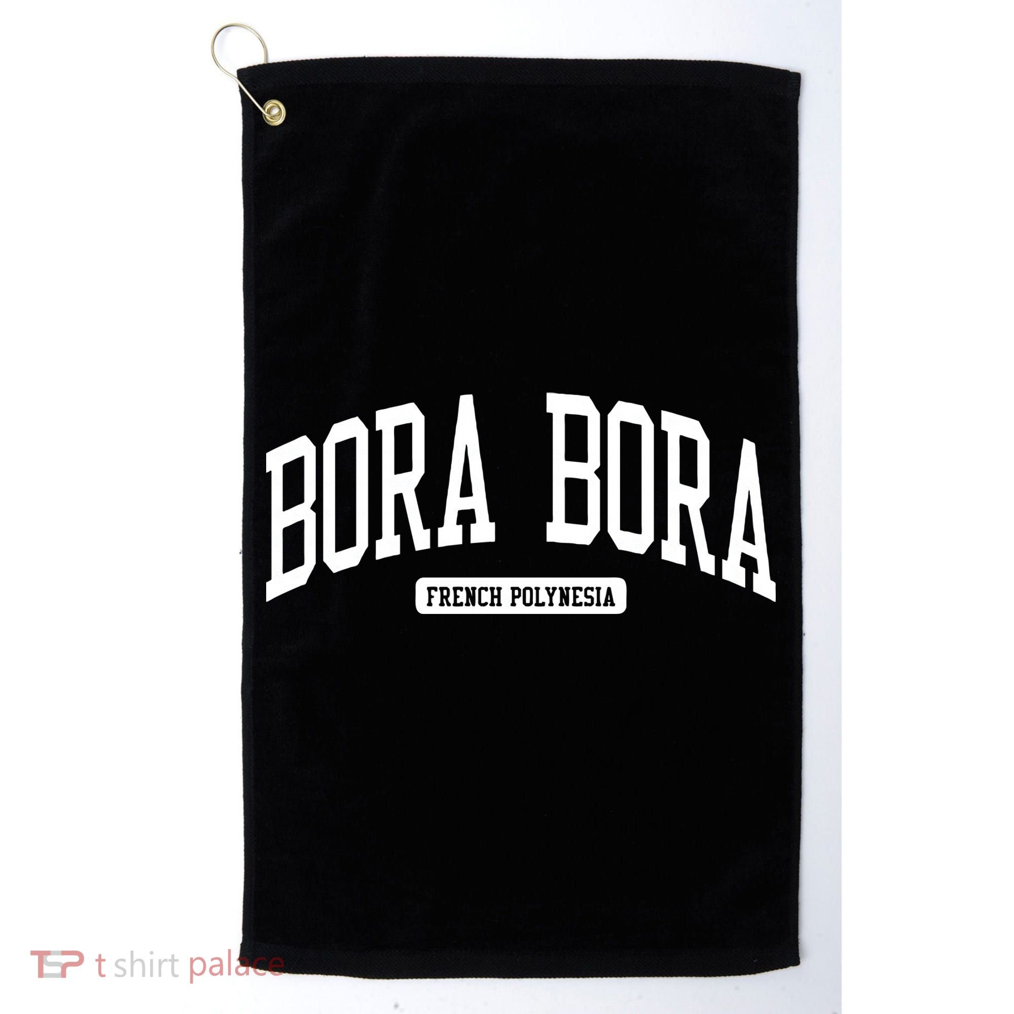 Bora Bora French Polynesia College Golf Towel