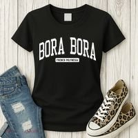 Bora Bora French Polynesia College Women's T-Shirt thumb 3