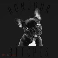 Bonjour Bitches Funny French Bulldog Dog Lover Gift Women's Tank Top thumb 5