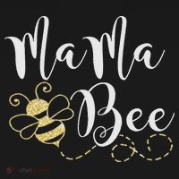 Birthday Bee Family Mama Bee Mom Mothers Gift For Women T-Shirt thumb 7