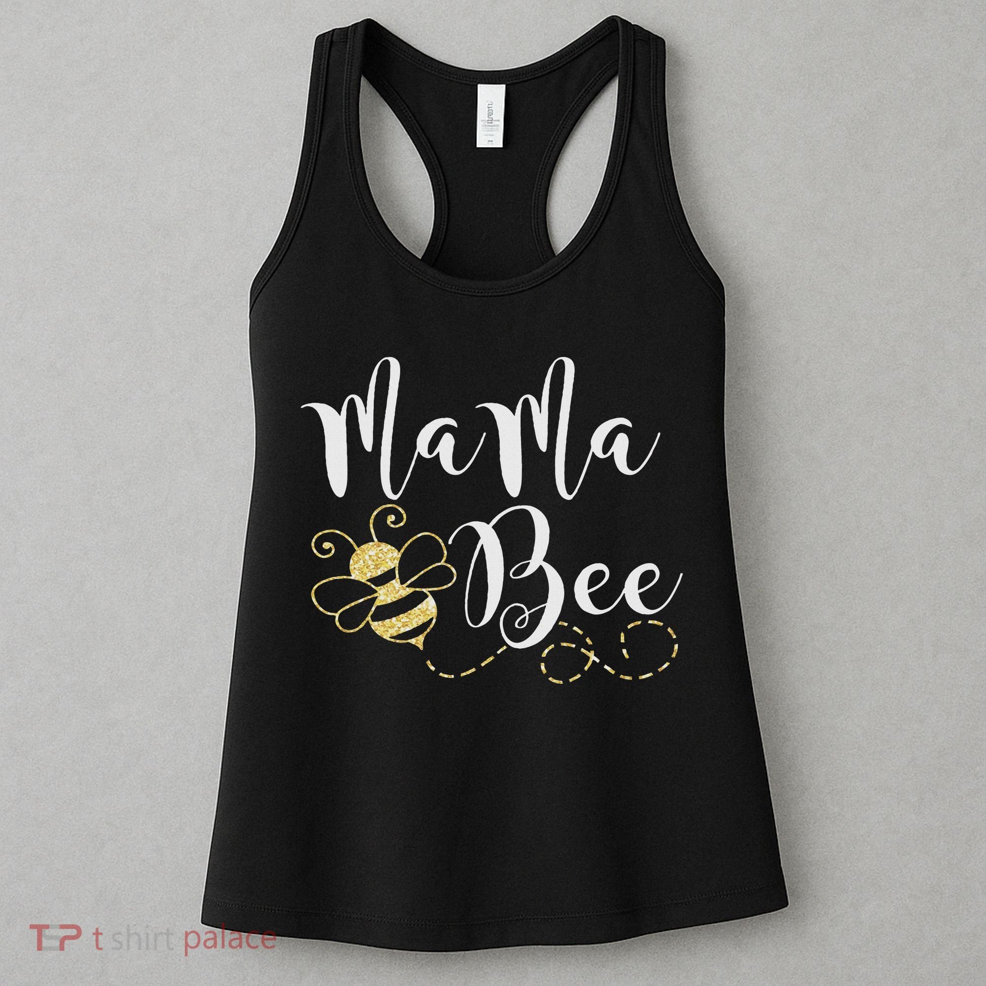 Birthday Bee Family Mama Bee Mom Mothers Gift For Women Women's Tank Top