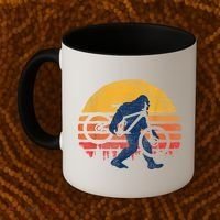 Bigfoot Bike Funny MTB Graphic Coffee Mug thumb 2