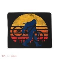 Bigfoot Bike Funny MTB Graphic Mousepad thumb 0