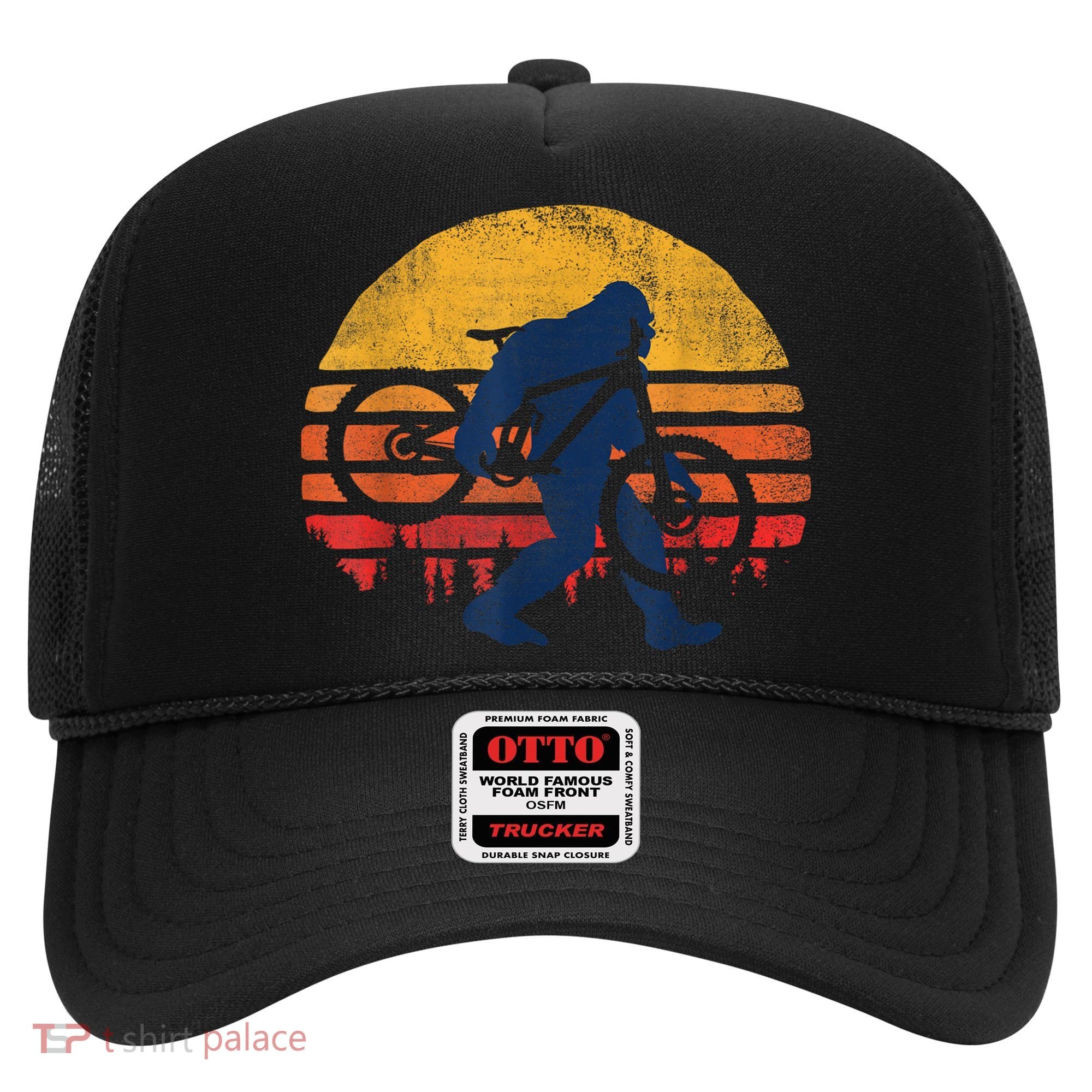 Bigfoot Bike Funny MTB Graphic Hat