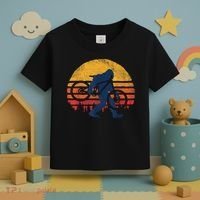 Bigfoot Bike Funny MTB Graphic Toddler T-Shirt thumb 3