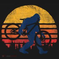 Bigfoot Bike Funny MTB Graphic Toddler T-Shirt thumb 4