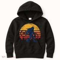 Bigfoot Bike Funny MTB Graphic Kids Hoodie thumb 0