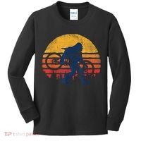 Bigfoot Bike Funny MTB Graphic Kids Long Sleeve Shirt thumb 0