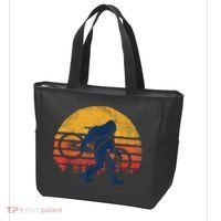 Bigfoot Bike Funny MTB Graphic Tote Bag thumb 3