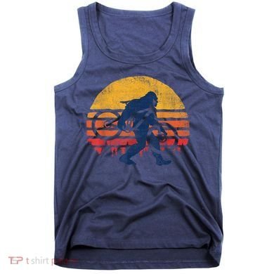 Bigfoot Bike Funny MTB Graphic Tank Top