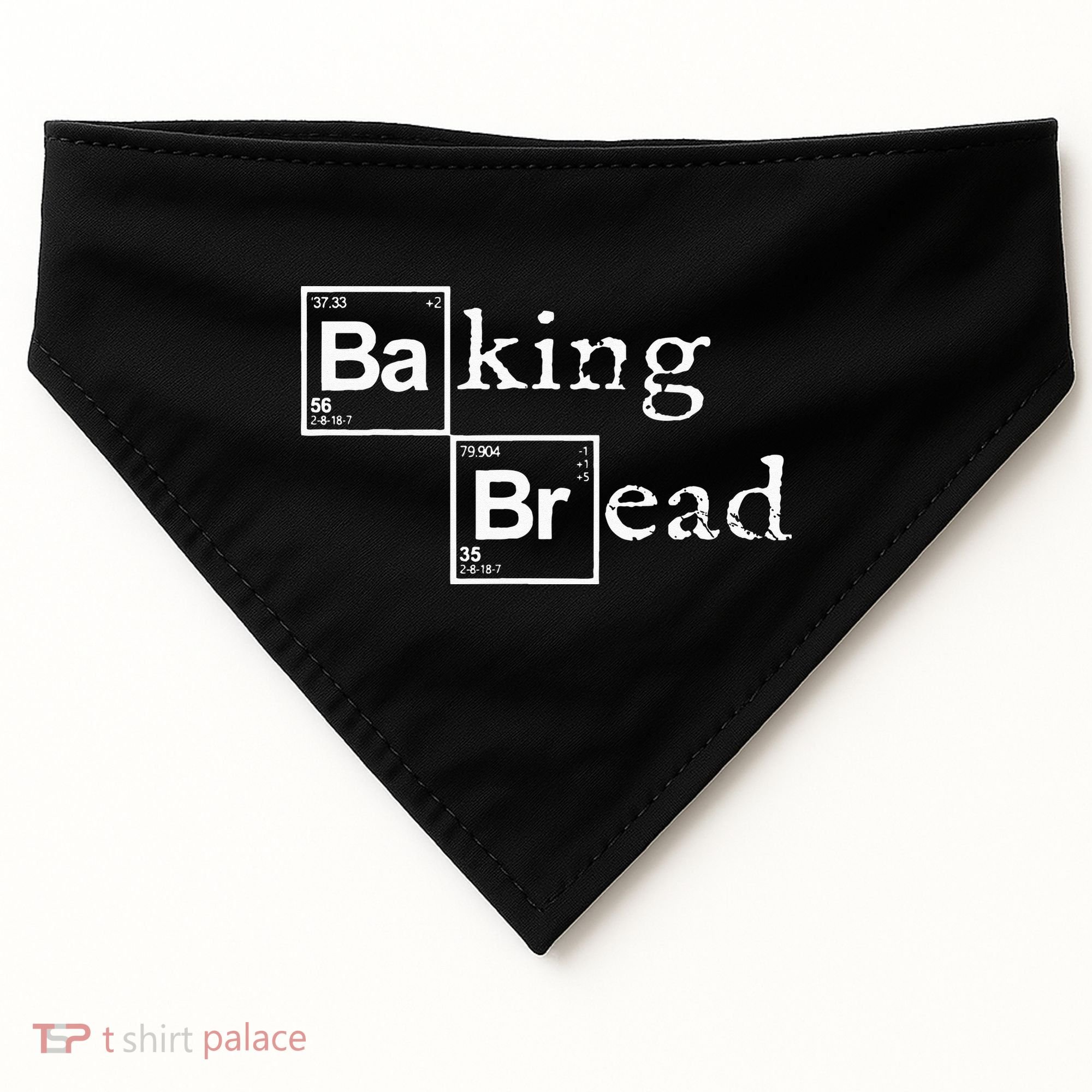 Baking Bread Funny Food Bread Baker Bread Maker Bread USA-Made Doggie Bandana