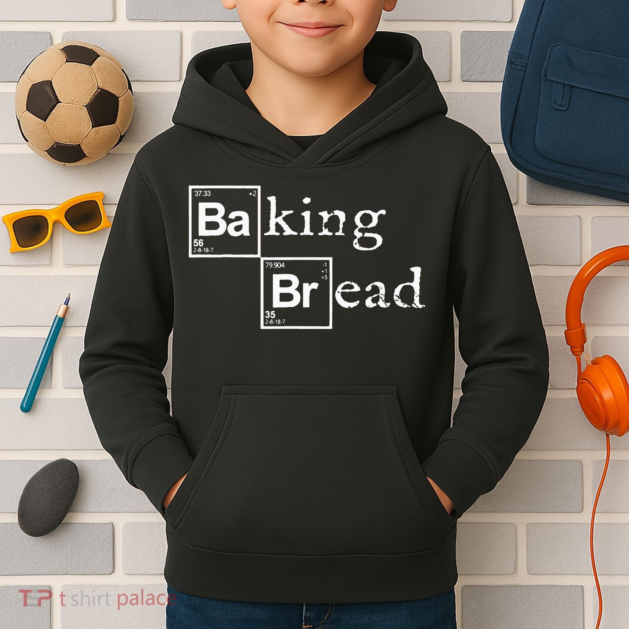 Baking Bread Funny Food Bread Baker Bread Maker Bread Kids Hoodie