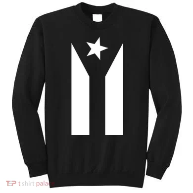 Black Boricua Flag Protest Sweatshirt