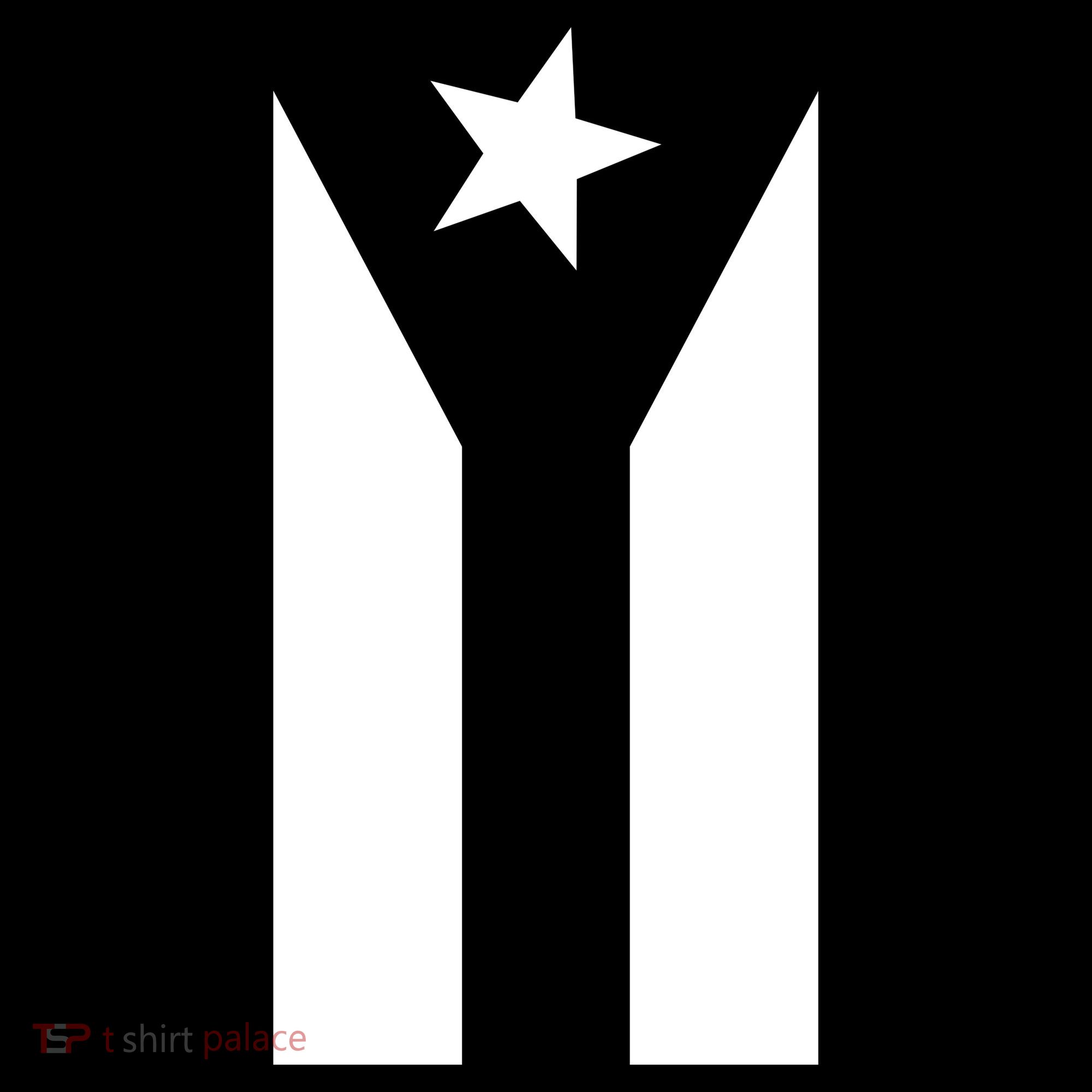 Black Boricua Flag Protest Sweatshirt