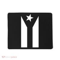 Black Boricua Flag Protest Mousepad thumb 0