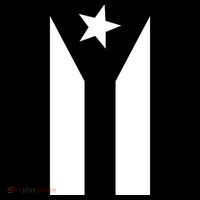 Black Boricua Flag Protest Women's Long Sleeve Shirt thumb 2