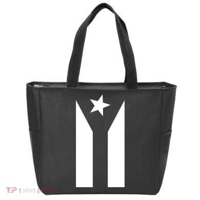 Black Boricua Flag Protest Bag