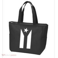 Black Boricua Flag Protest Bag thumb 3