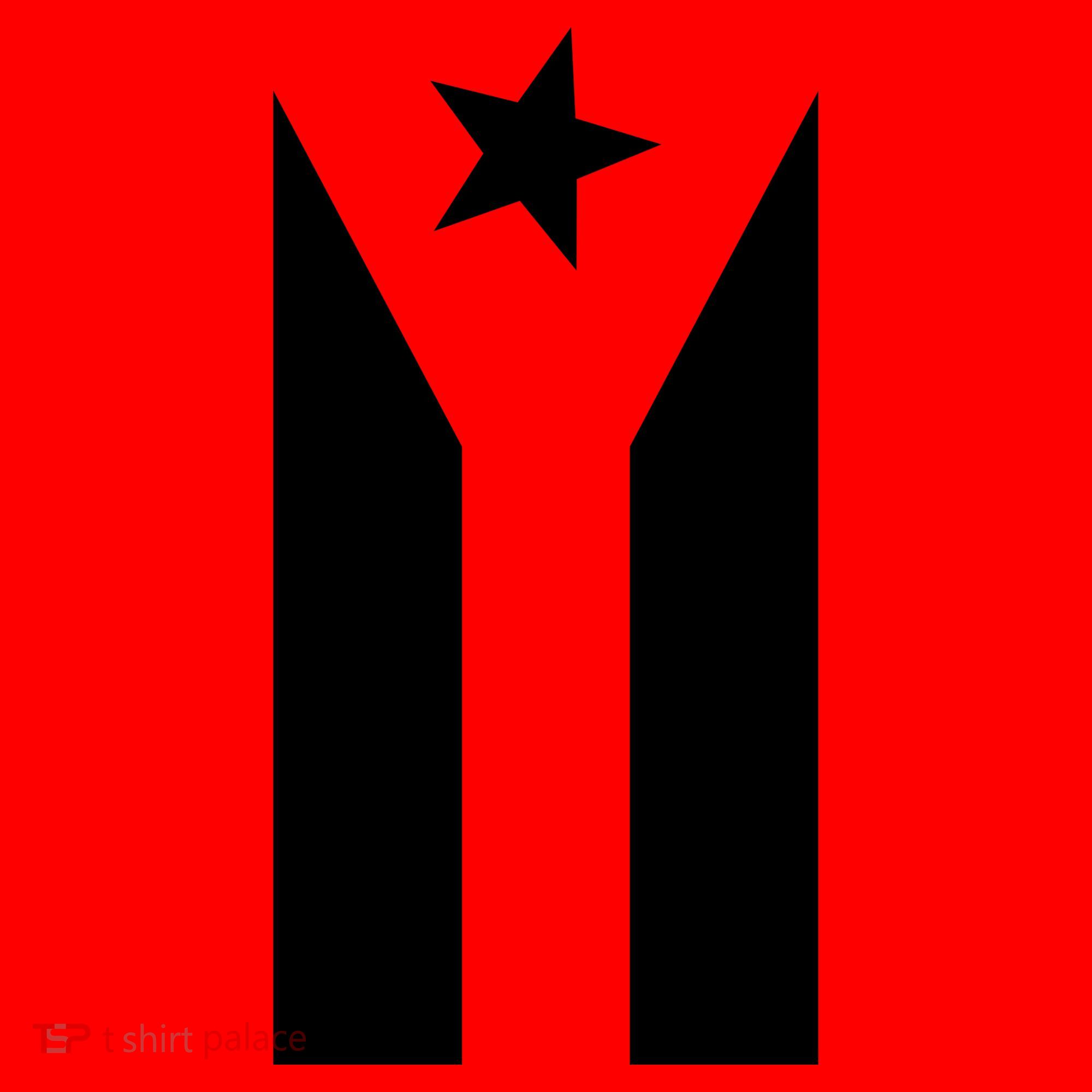 Black Boricua Flag Protest Santa Hat