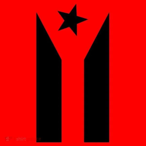 Black Boricua Flag Protest Santa Hat