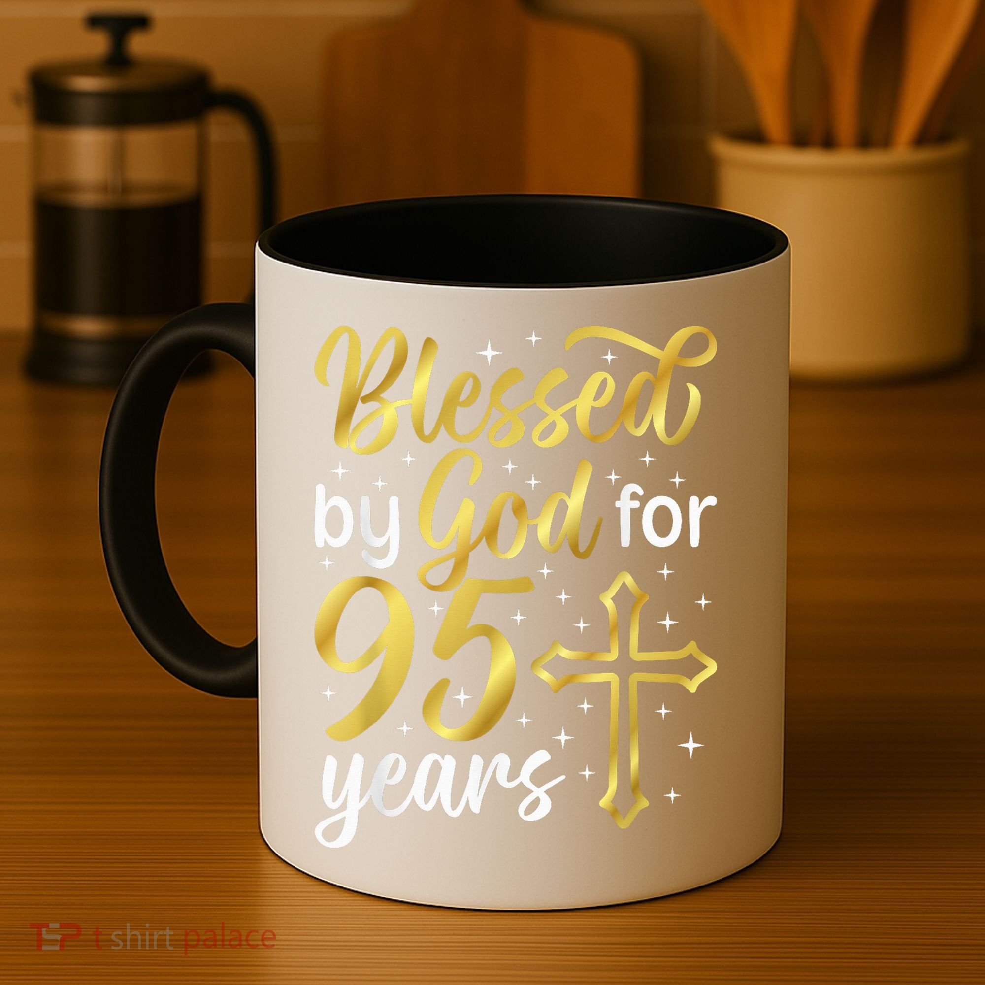 Blessed By God 95 Year Old 95th Birthday It'S My 95th Bday Coffee Mug