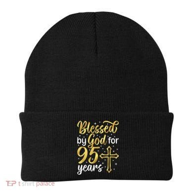 Blessed By God 95 Year Old 95th Birthday It'S My 95th Bday Beanie