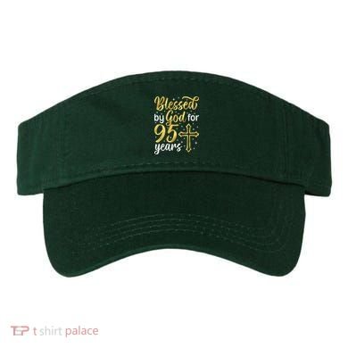 Blessed By God 95 Year Old 95th Birthday It'S My 95th Bday Visor