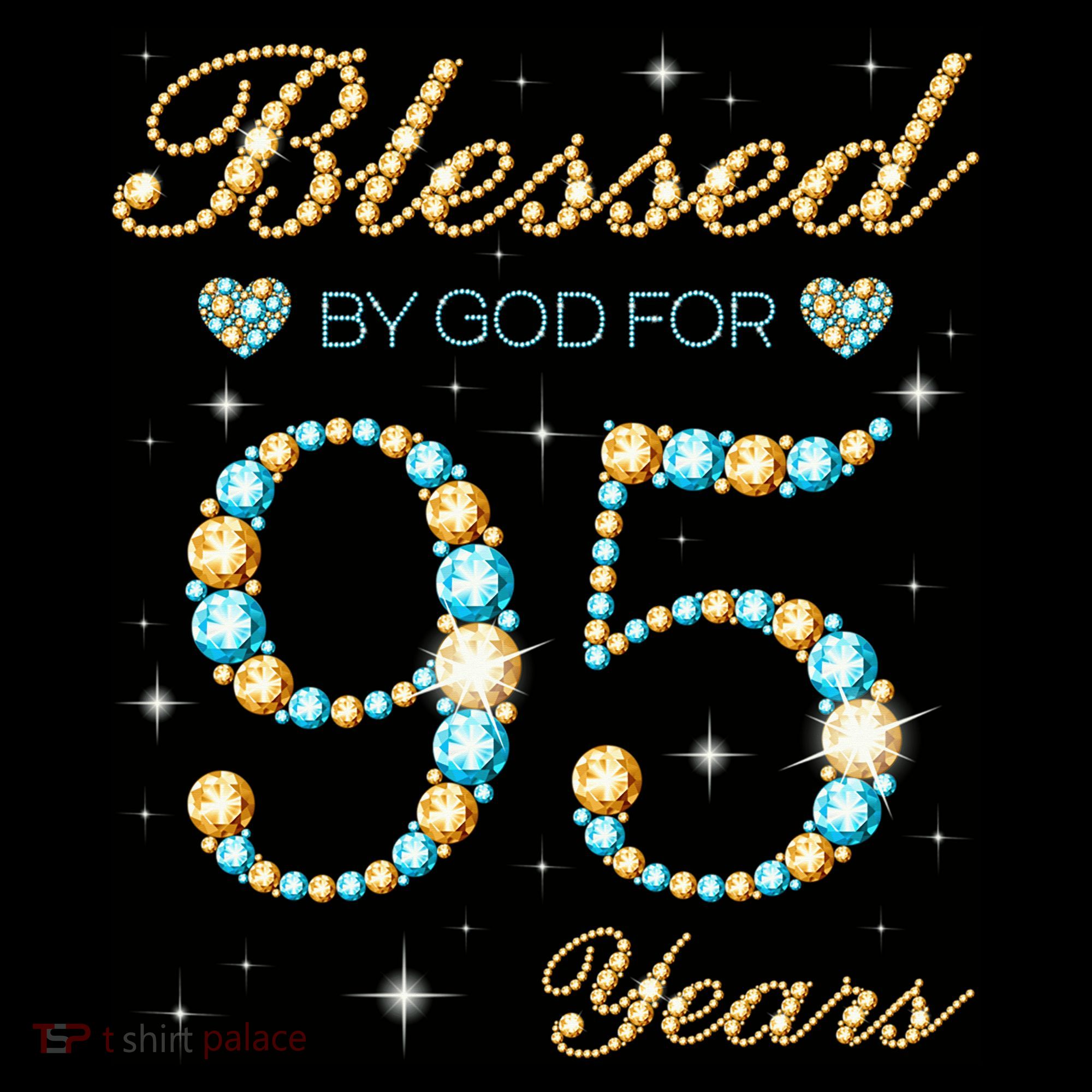 Blessed By God For 95 Years Old 95th Birthday Party Cute Coffee Mug