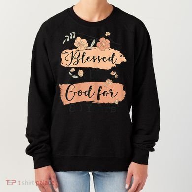 Blessed By God For 80 Years - 80 Years 80th Birthday Women's Sweatshirt