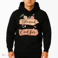 Blessed By God For 80 Years - 80 Years 80th Birthday Hoodie thumb 2