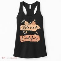 Blessed By God For 80 Years - 80 Years 80th Birthday Women's Tank Top thumb 0